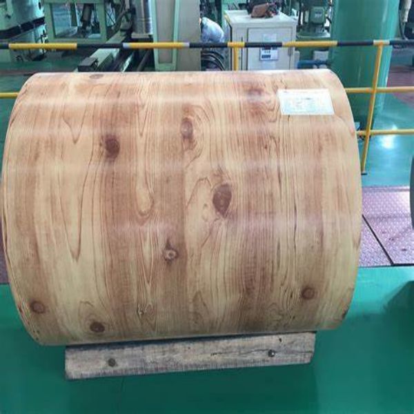 Wood Grain Color Coated Roll Coil (1)
